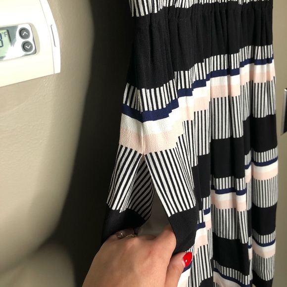 KATE SPADE Bay Stripe Tie Back Dress Size 6 - Picture 5 of 7